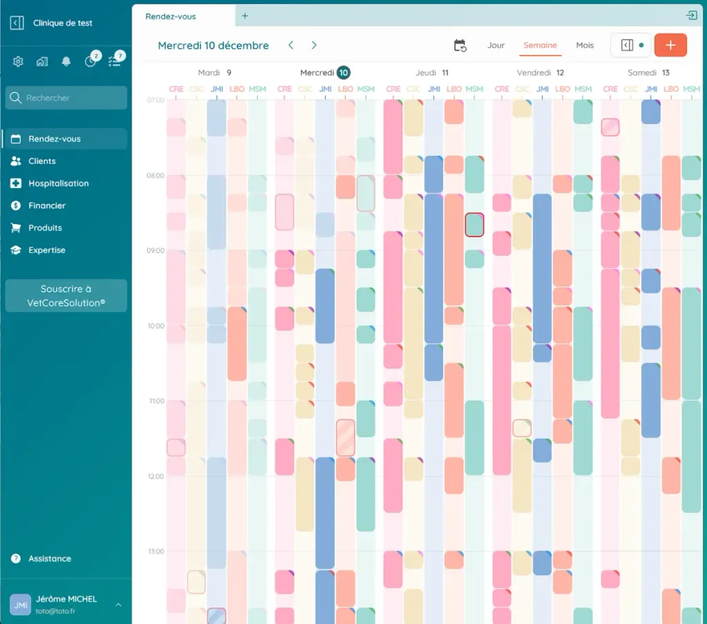 Calendrier desktop